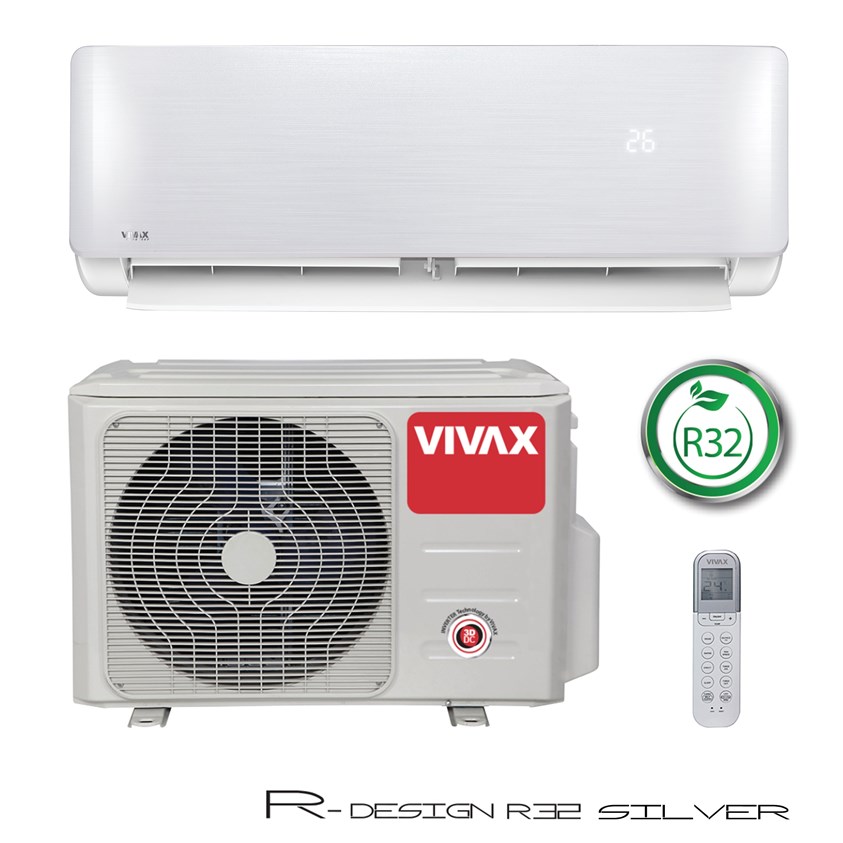 VIVAX R+ -DESIGN (2,6KW) SILVER