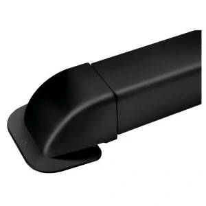 Rohová priechodka (Čierna) 80x60 mm