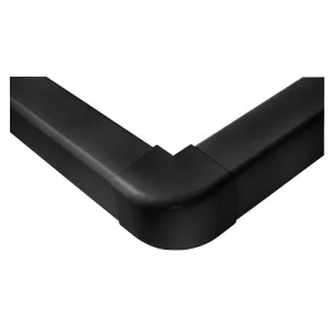 Vonkajší roh  koleno  (Čierny) 80x60 mm