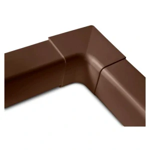 Roh vnútorný Hnedý (koleno) 80x60 mm