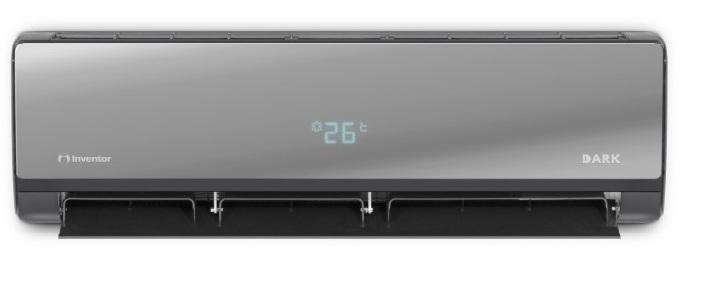 Inventor klimatizácia DARK- 5,0 kW / R32, sada vnútornej a vonkajšej jednotky s WiFi modulom