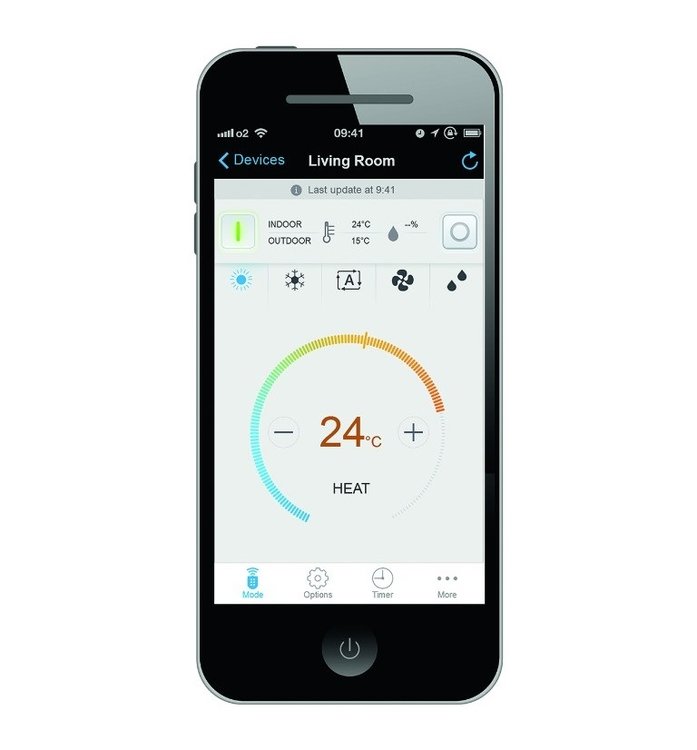 Daikin Emura (2KW) strieborná