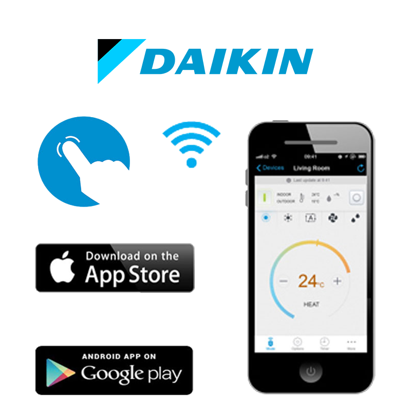 Daikin Stylish (2.5KW) vyber z 3 farieb