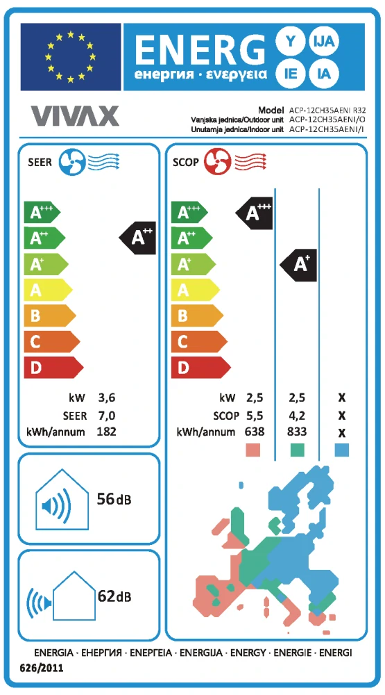 VIVAX N-DESIGN  (3,5KW) 