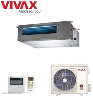 Kanálová split zostava VIVAX model: ACP-48DT140AERI+ (vnútorná + vonkajšia jednotka)